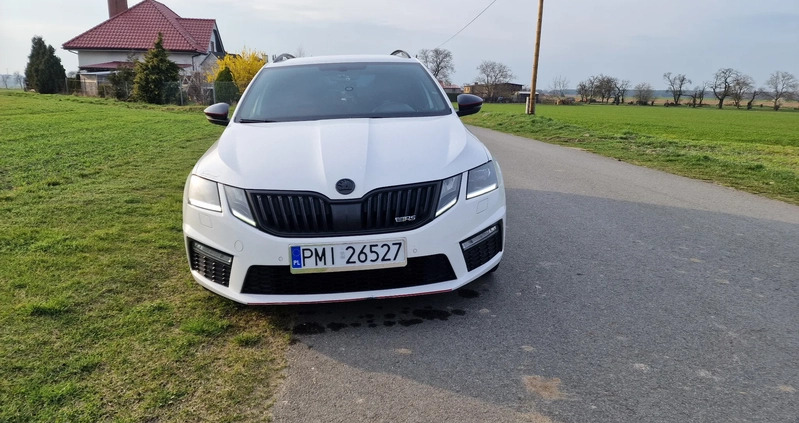 Skoda Octavia cena 64900 przebieg: 252000, rok produkcji 2017 z Łeba małe 172